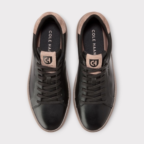 Men\'s Cole Haan GrandPro Topspin Sneaker in Black/Truffle C42220